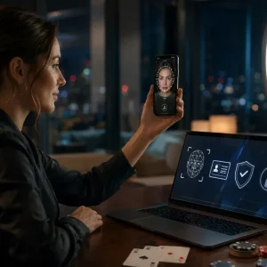 Biometria przy rejestracji w kasynie: selfie, liveness check i ochrona wieku