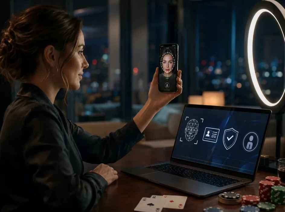 Biometria przy rejestracji w kasynie: selfie, liveness check i ochrona wieku - 1